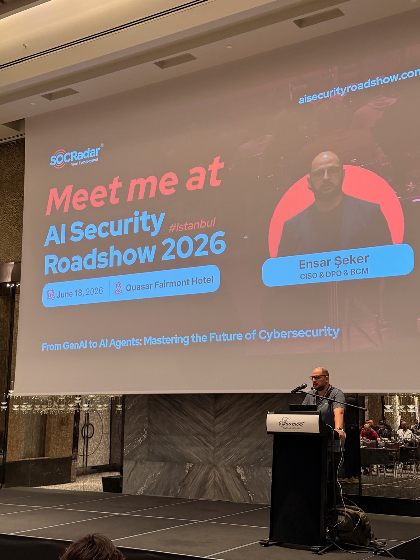 Ensar at the AI Security Roadshow in Istanbul