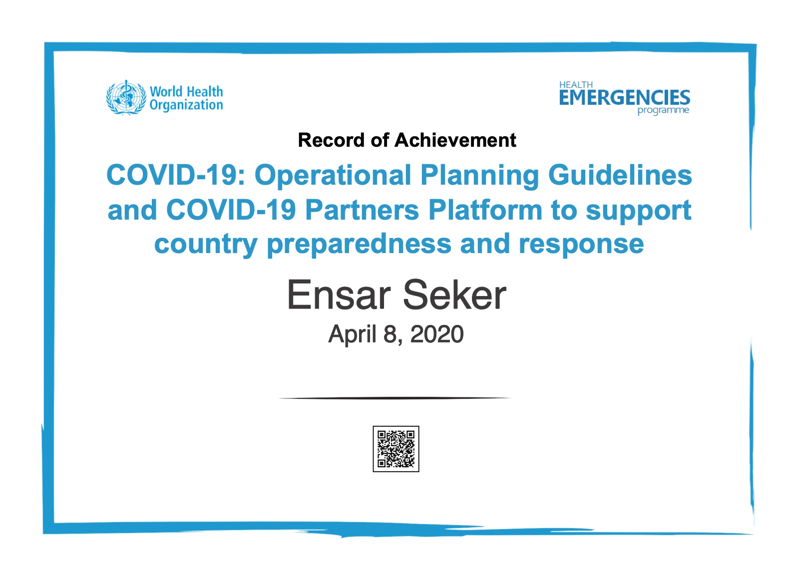 COVID-19: Operational Planning Guidelines and COVID-19 Partners Platform to support country preparedness and response
