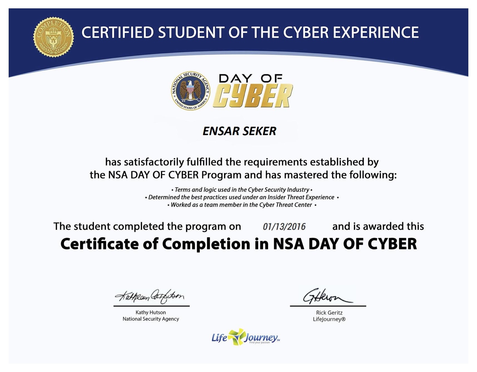 NSA Day of Cyber